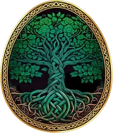 Soil Solutions logo — Celtic tree of life